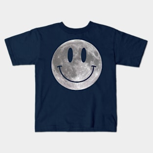 Moon Smiley Kids T-Shirt